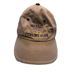 Maine Belfast Curling Club Baseball Hat Cap Adjustable